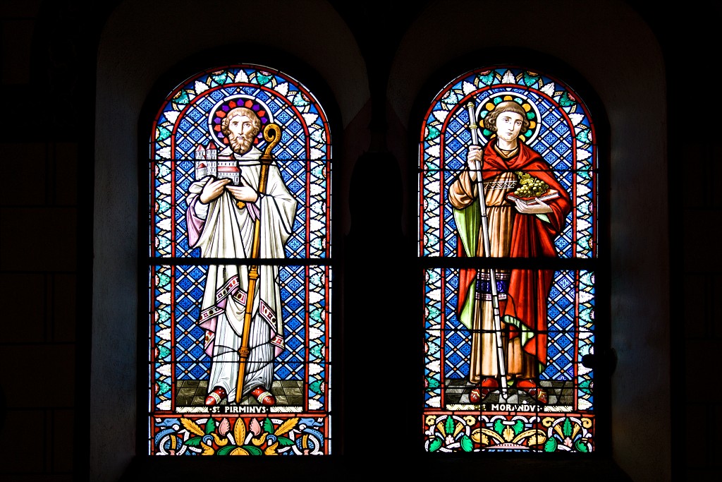 eguisheim elzas vogezen hdr france frankrijk vosges Egisheim kapel van Saint-Leon-IX Notre-Dame de Pitie